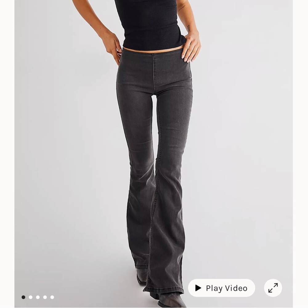 Free People NWT Penny Pull-On Flare Jeans Sz 27